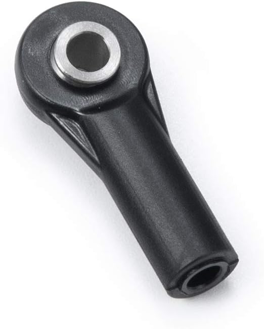QUE-T 10pcs M3 Plastic Ball Head Link Rod Ends Joint Linkage for 1/10 RC Axial SCX10 Crawler Car (B)