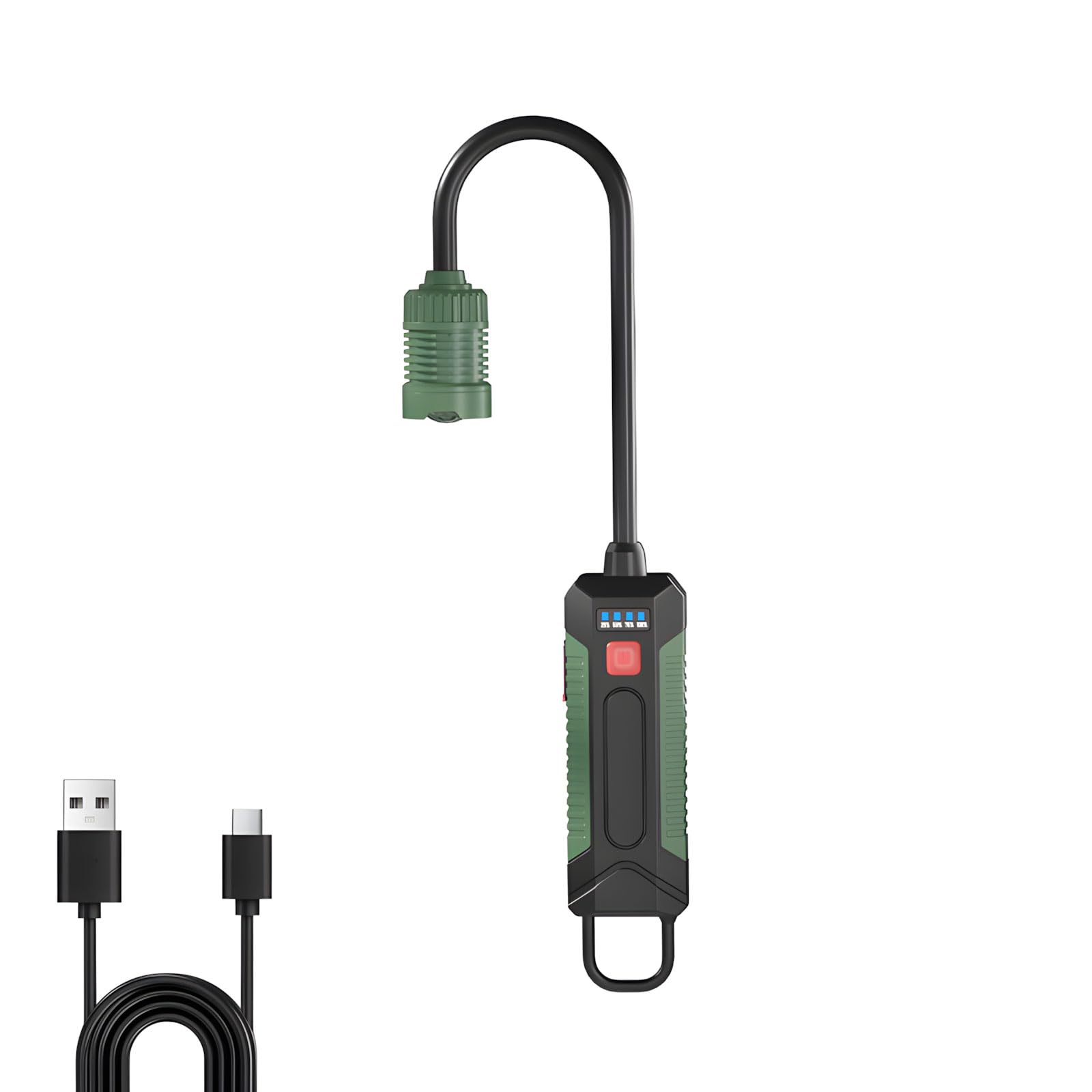 Elnwnnkc Transportable Barbecue Light Highlighting Modifiable Hose Highlight Five Hundred Fifty Light Attractive Adsorption Fast Charging Kitchen