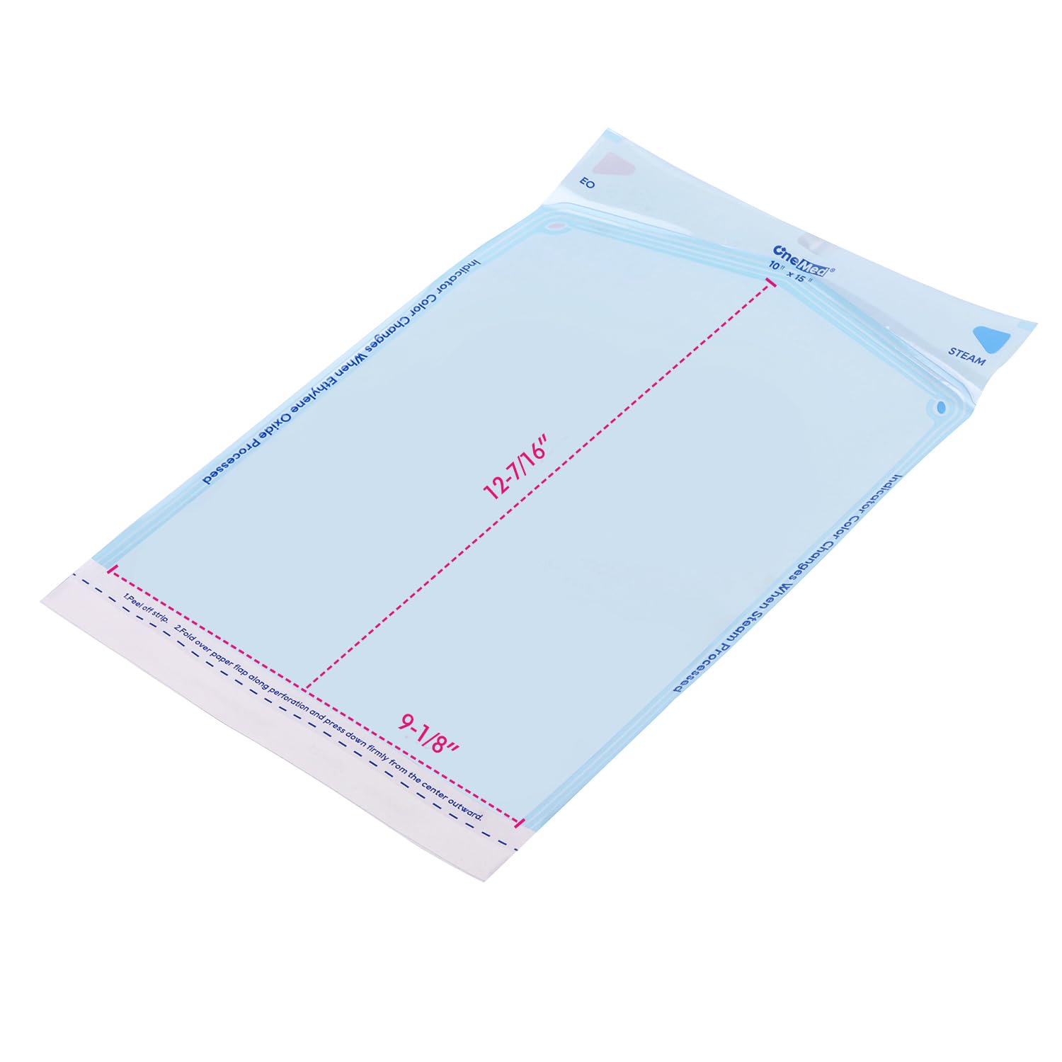 200 sacchetti autosigillanti dentari di sterilizzazione dei sacchetti 10x15" 200/scatola 1 scatola
