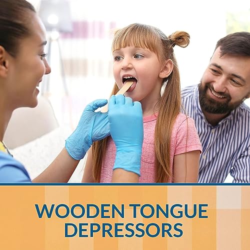 perfect stix tongue depressors non-sterile 634 500 ct senior pack of 500ct brown