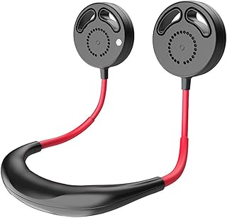 首かけ扇風機 羽根なしJapview 携帯扇風機 ハンズフリー ポータブルusb 充電式 3段階風量調節 2000mAh 360°角度調整 折りたたみ式 お洒落 熱中症対策 USBファン スポーツ観戦/お祭り/花火大会/トレーニング/運転/ショ...