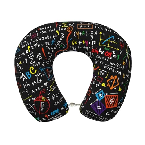 Almohada de poliéster para cuello y hombros negra miniatura 1