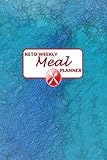 eco friendly storage jars  Keto Weekly Meal Planner: 52 weeks of Food Menu Planning with Grocery Shopping List, Recipe pages  Blue Ocean Print