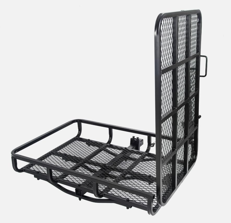 Mobility Scooter Carrier Hitch Mount Electric Wheelchair Hitch Carrier W/Ramp