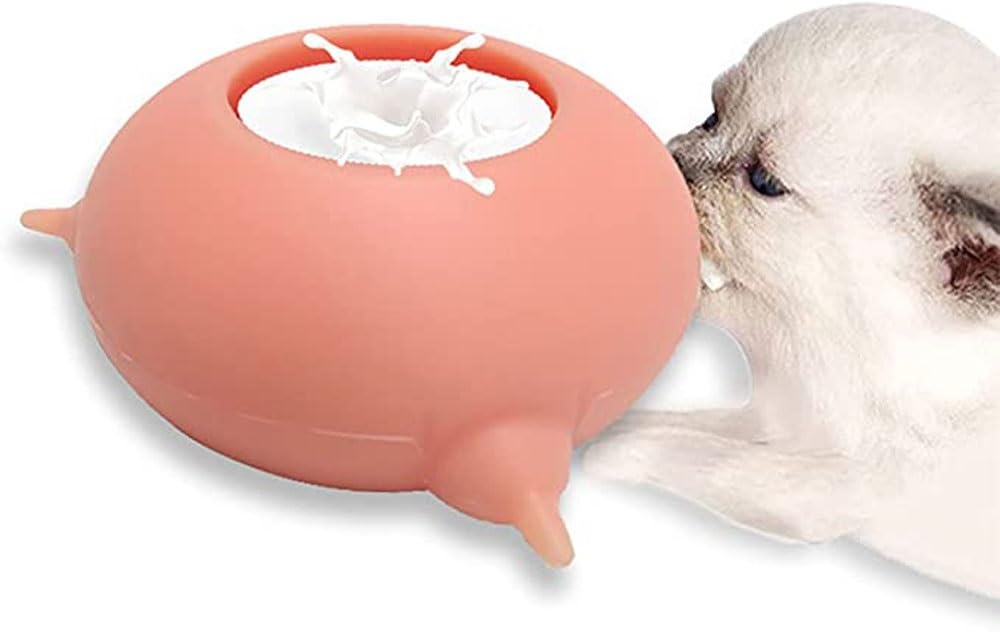 Alimentatore For Gatti In Silicone For Animali Domestici Alimentatore For Ciotola In Silicone For Latte For Animali Domestici Con 3 Capezzoli For Animali Domestici Appena Nati Cuccioli Di Gattini
