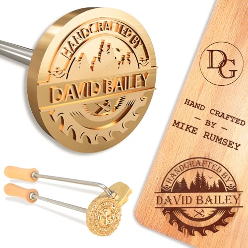 Duckbe Custom Branding Iron for Wood, Personalized Logo Branding ...