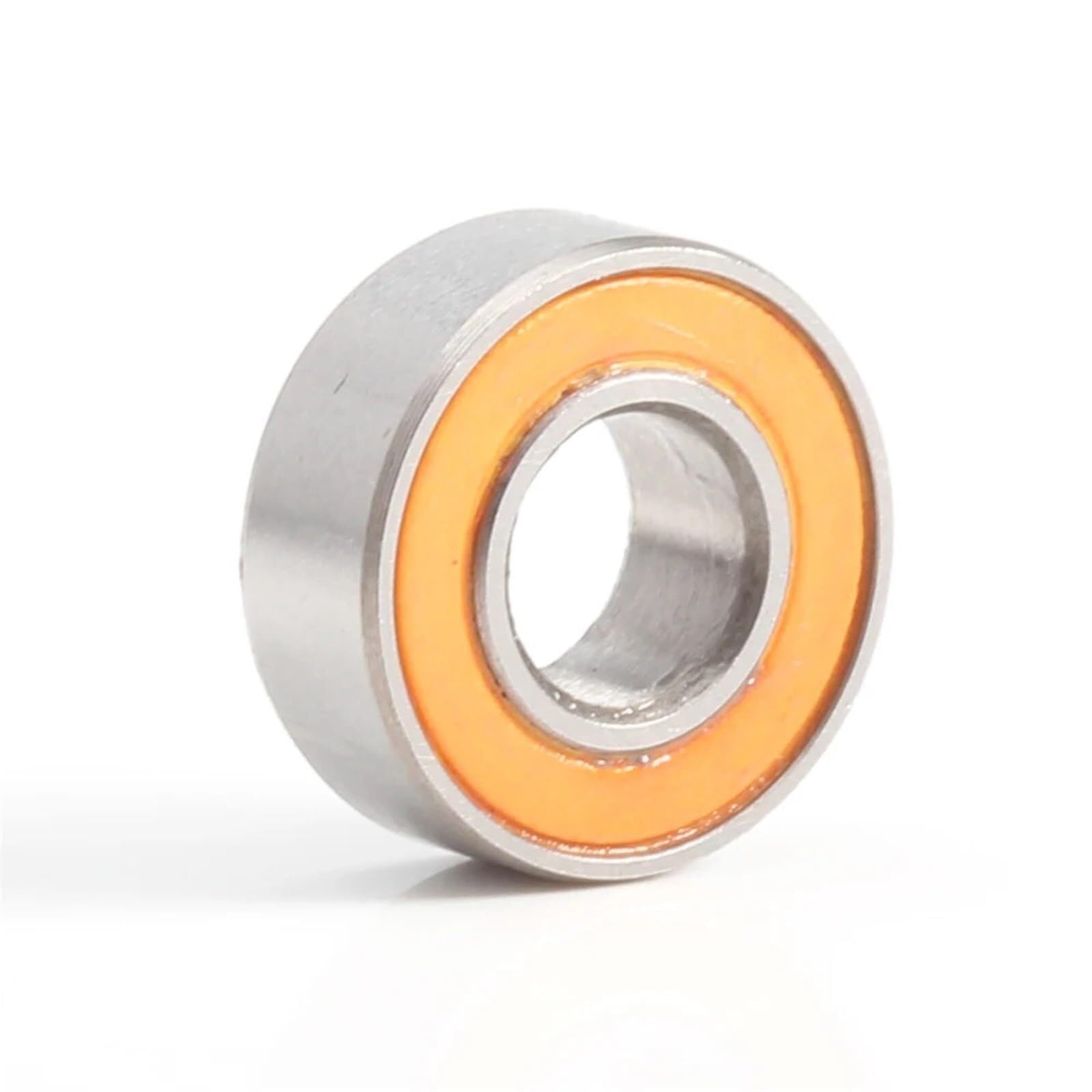 Bearing, MR105RS Bearing ABEC-3 (10PCS) 5X10X4 mm Miniature MR105-2RS Ball Bearings Orange Sealed MR105 2RS Quality Wear Resistance
