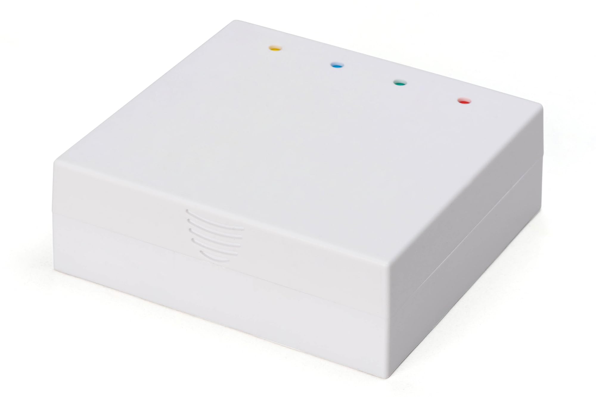 DIGITUS Caja FTTH - 2X LC/APC Dúplex con obturador - Fibra óptica monomodo - Caja de empalme de fibra óptica integrada - Clase de protección IP45 - Montaje en pared o en carril DIN - Blanco