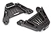 C32417BLACK Billet Machined Rear Shock Towers for Axial 1/6 SCX6