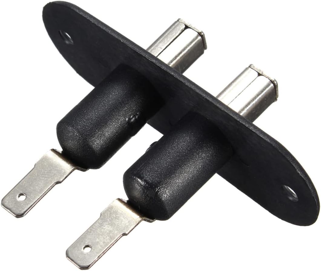 Black Sliding Door Contact Switch for and Central Locking Easy Installation Durable Design for Security and Convenience