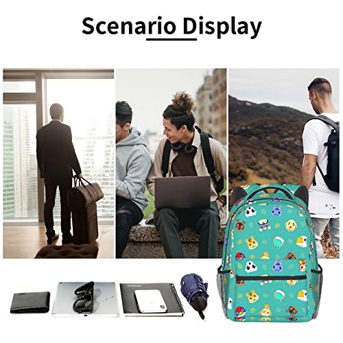 Cute Animal Laptop Backpack Girls Boys Bookbag Preschool Large Daypack Cute Fashion Casual Travel Bag For With Chest Strap Multi-Pocket One Size #TOP5