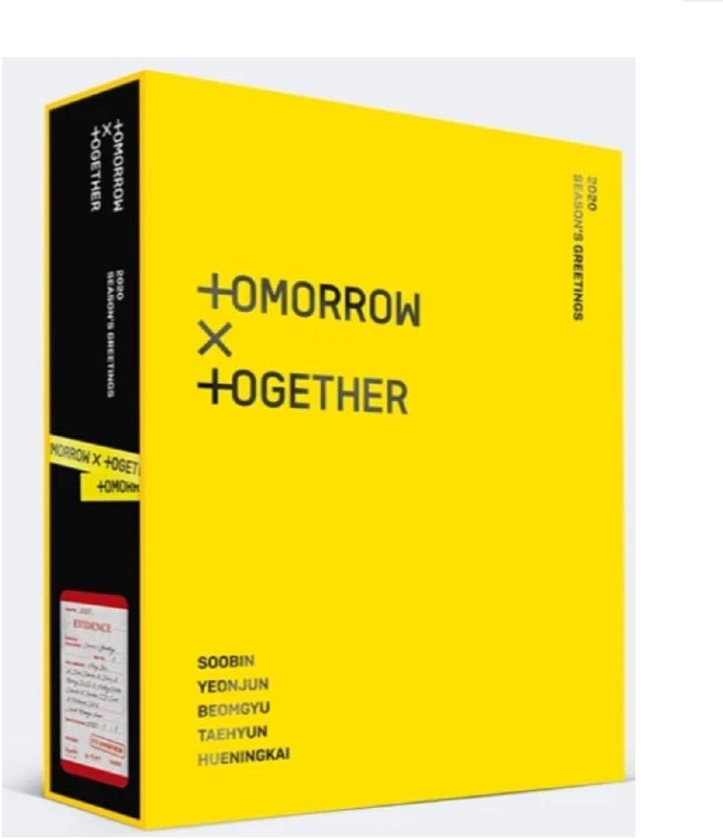 TOMORROW X TOGETHER TXT - TXT 2020 Season's Greetings Calendar Set+Making DVD+Extra Photo Card Set