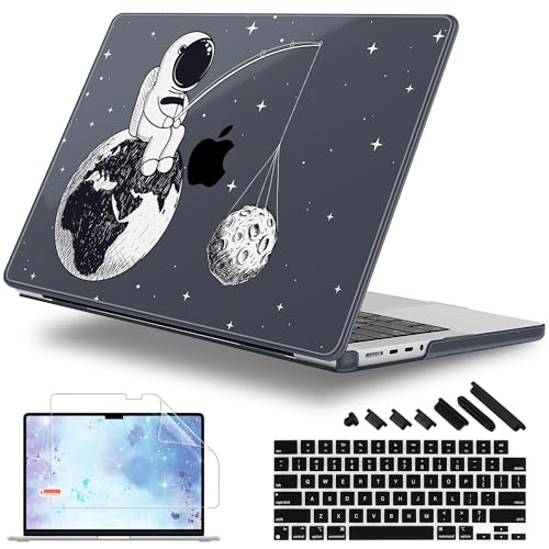 Coque MacBook Pro 14 M2 A2779 rigide avec protection clavier pour ordinateur portable M1 A2442