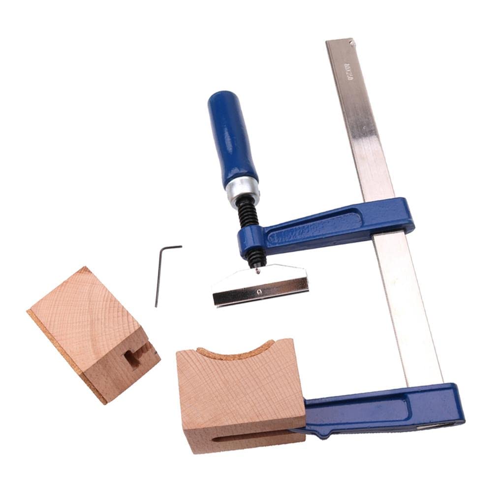Metal Guitar Repair Mantieni Fretboard Fret Press Tool Con Blocchi Di Legno