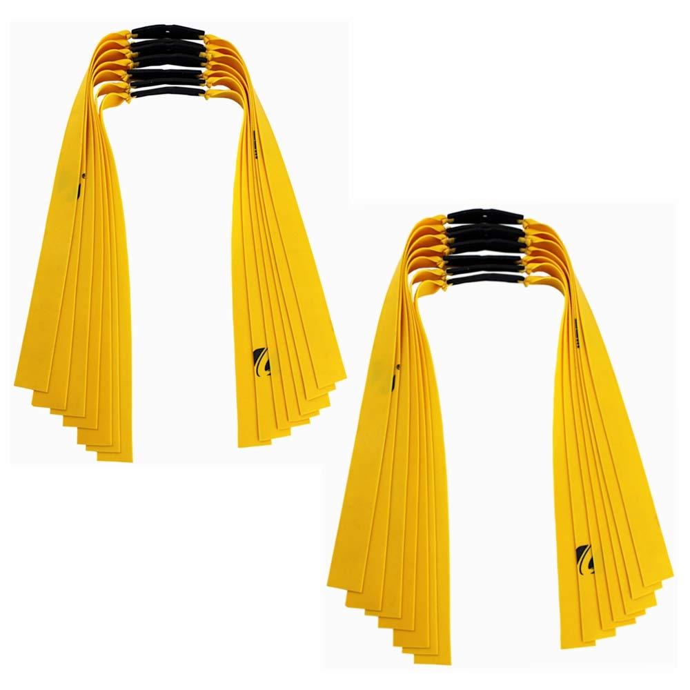 14PCS Powerful Slingshot Rubber Bands Replacement Rubber Band Replacement Slingshot Slingshots Elastics Flat Rubber Band Slingshot Replacement Bands Hunting Catapult Elastic Shooting Game19.7