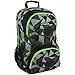 Fuel Valor Laptop Backpack, Black/Green, One Size