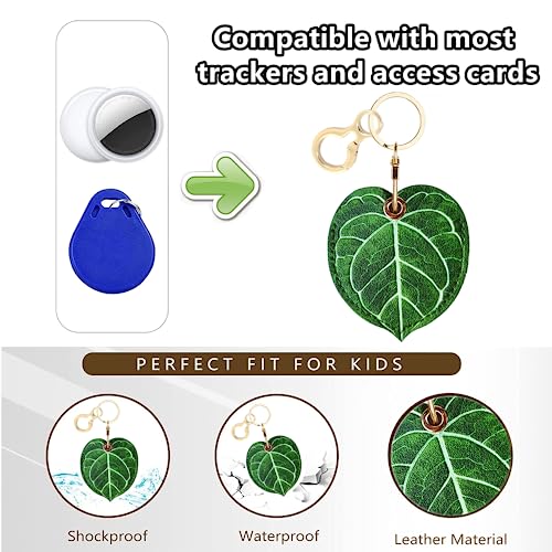 Funda para rastreador GPS AirTag con llavero protector antiarañazos 3