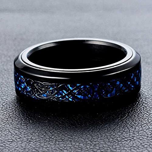 Image of MEENAZ Stainless Steel Stylish dragon celtic proposal Couple band thumb Silver Platinum Black combo Finger Ring for Men Mens gents unisex Boys Boyfriend MEN RINGS-AM060