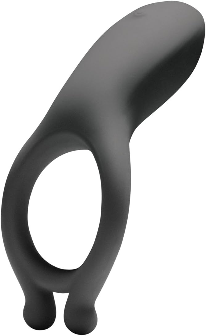 Doc Johnson Optimale - Rechargeable Vibrating C-Ring, Slate
