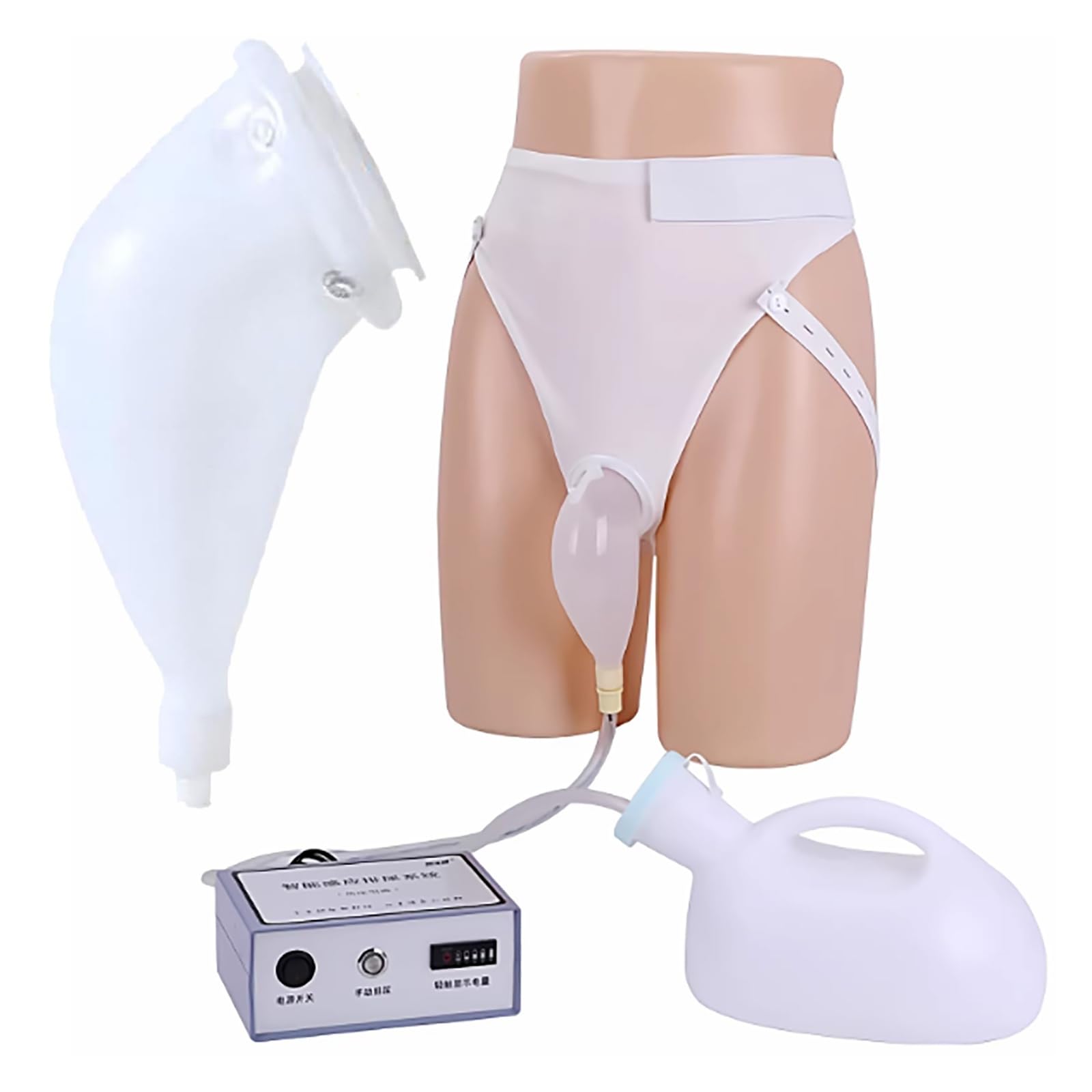 Intelligent Electric Urine Collector,Automatic Sensing Urinal With 2000ml Urinal,Wearable Urine Collection Bag(Men)
