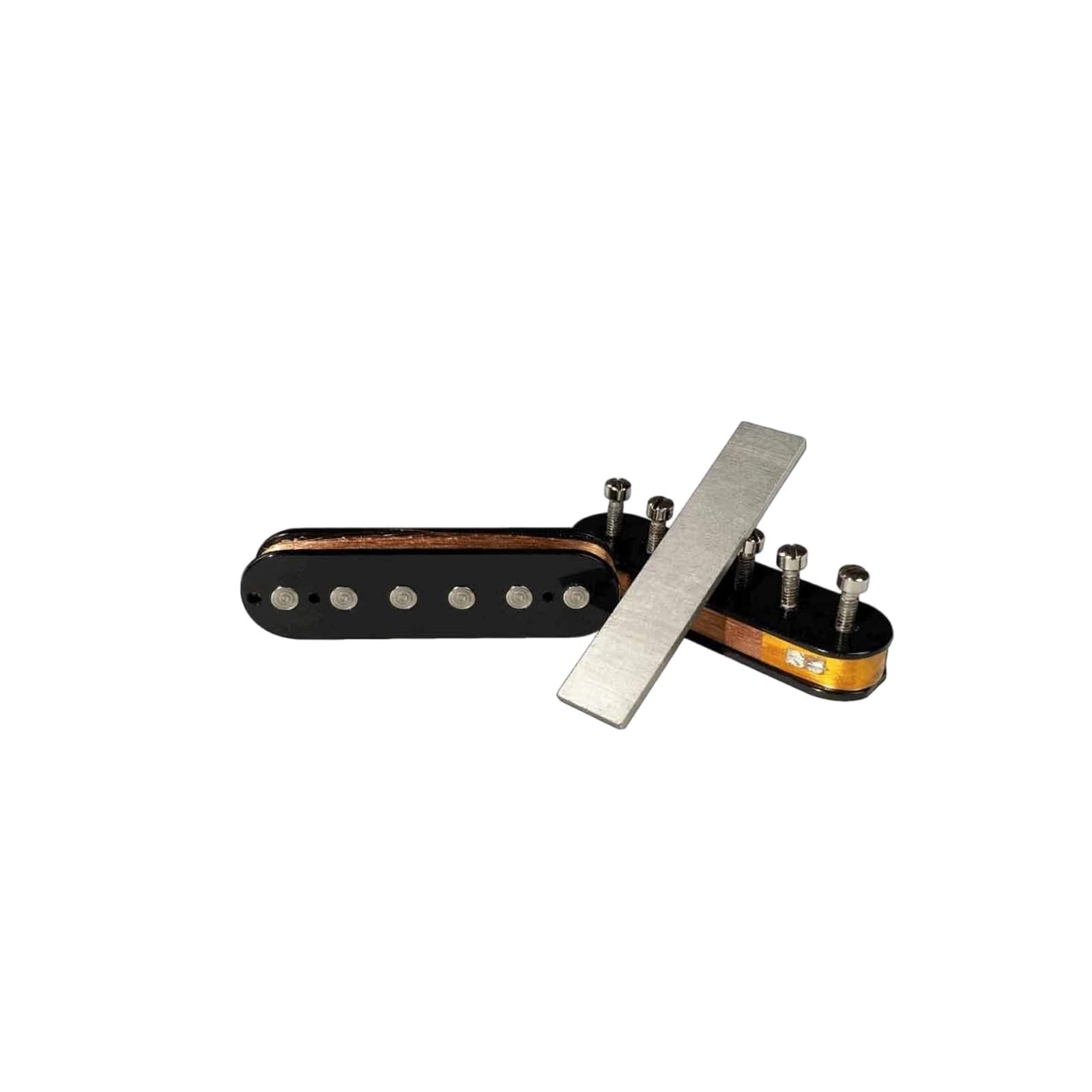 Repuestos Para Pastillas De Guitarra Juego De Pastillas De Guitarra De Doble Bobina | Juego de pastillas Humbucker Alnico 5, color negro, puente de cuello, pastillas de guitarra de doble bobina