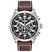 Citizen Men's CA4210-24E Stainless Steel Eco-Drive Watch with Brown Band