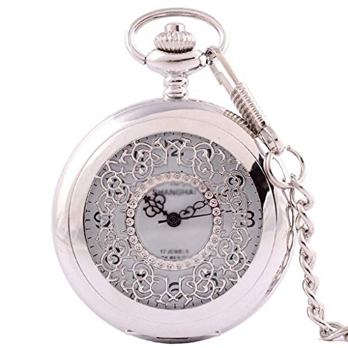 DSHUJC Reloj de Bolsillo Vintage Reloj de Bolsillo Cover