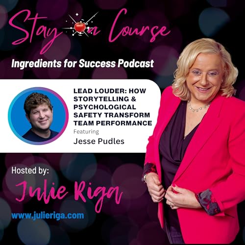 Lead Louder: How Storytelling & Psychological Safety Transform Team Performance Podcast Por  arte de portada