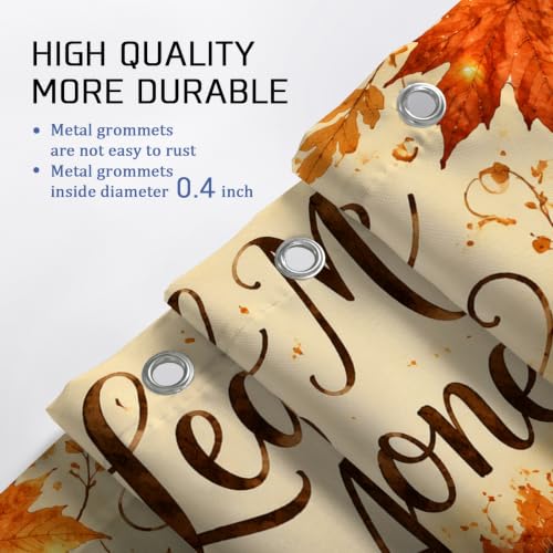 Rideau de douche polyester imperméable orange anti-éclaboussures - 6