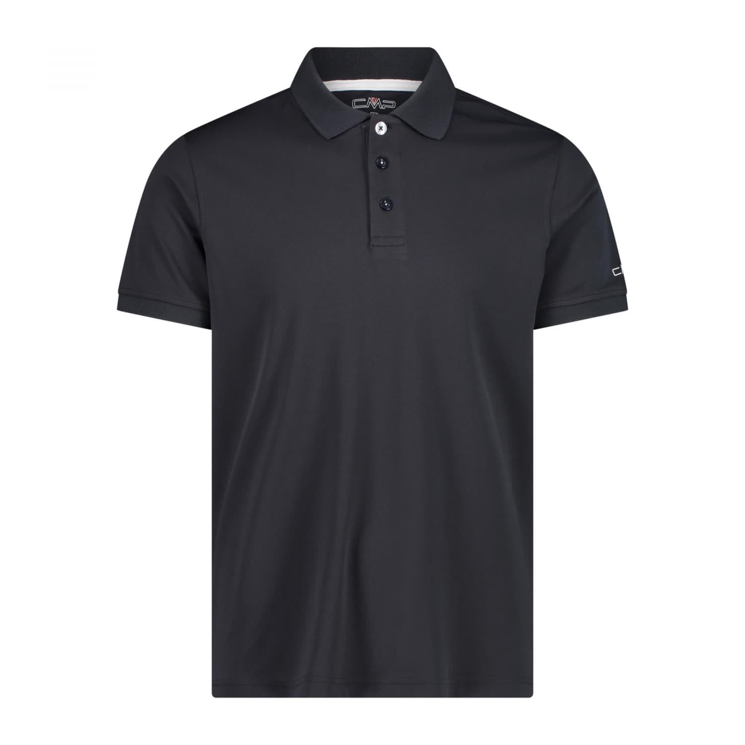 CMP Herren Short-Sleeved Polo Shirt Polo (1er Pack) | Schutz vor Wind, schneller Feuchtigkeitstransport, atmungsaktives Material, leichtes Tragegefühl