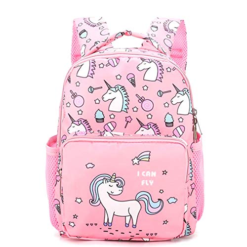 yuangong 2019 - Mochila Escolar para niños con diseño de Unicornio, Hombre, PK