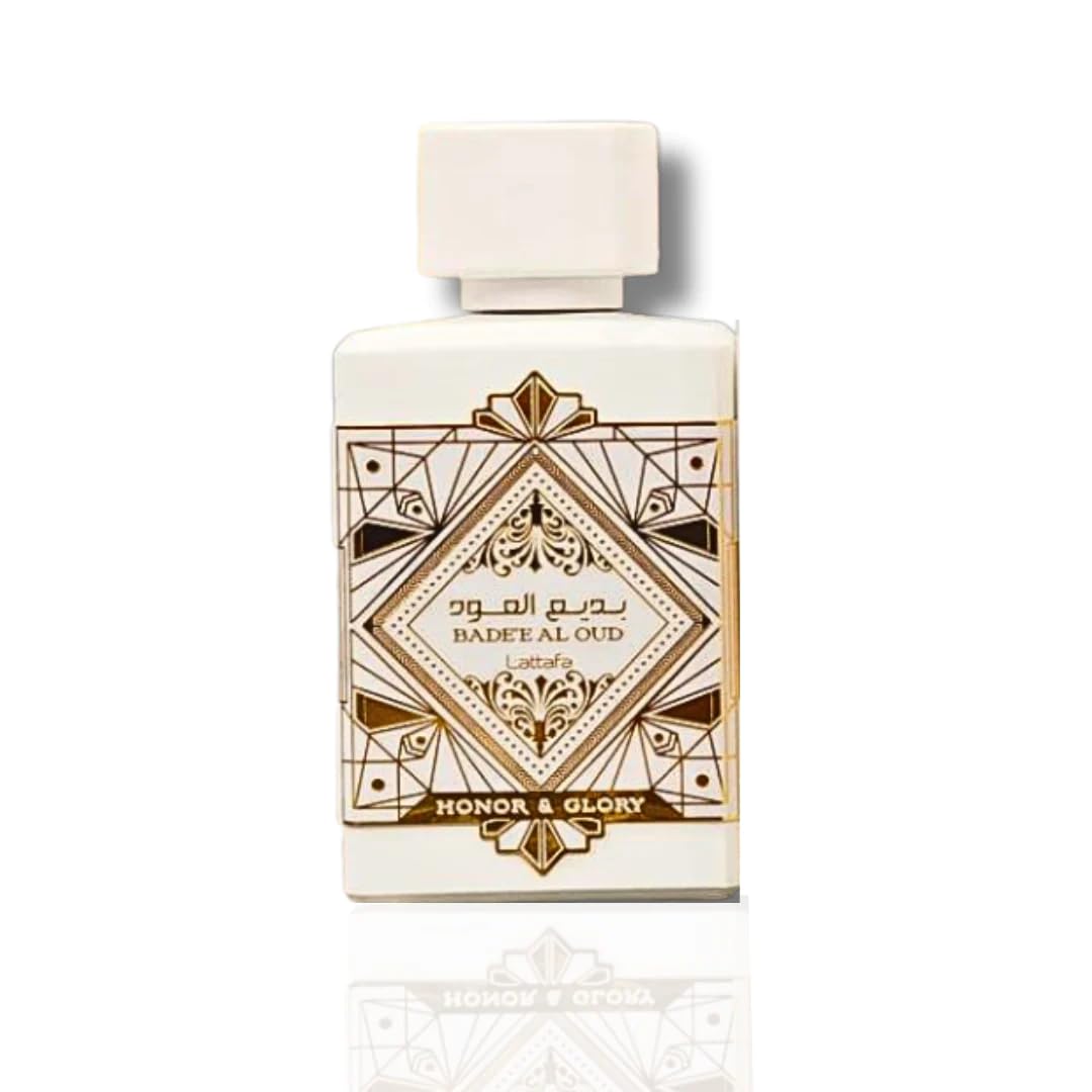 Amazon.com : Lattafa Bade'e Al Oud Honor & Glory 3.4 EDP and Afnan