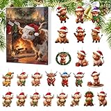 Décoration de Noël : avec la combinaison unique de composants à thème et de pendentifs variés, ce calendrier de l'Avent met en valeur les espaces de réunion en ajoutant des détails complexes qui offrent charme et polyvalence pour créer des environnements saisonniers mémorables sans effort. Idéal pour embellir les maisons et les bureaux pendant Noël, il transforme n'importe quelle zone en un lieu festif, favorisant une atmosphère joyeuse avec des décorations de Noël qui capturent les fêtes et les fêtes. Le calendrier 