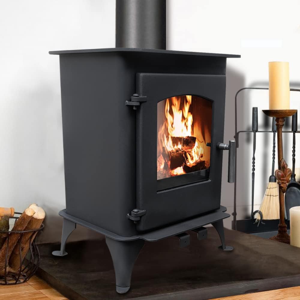 NRG 5KW Eco Design Portable Stove MultiFuel Cast Iron High Efficiency