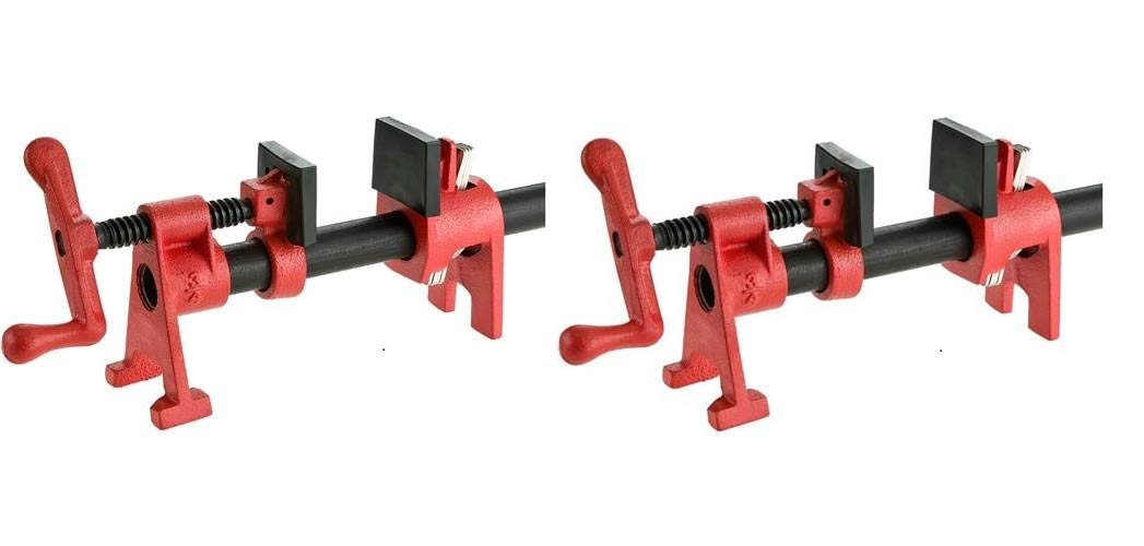 Bessey BPC-H34 3/4-Inch H Style Pipe Clamp (Pack of 2)