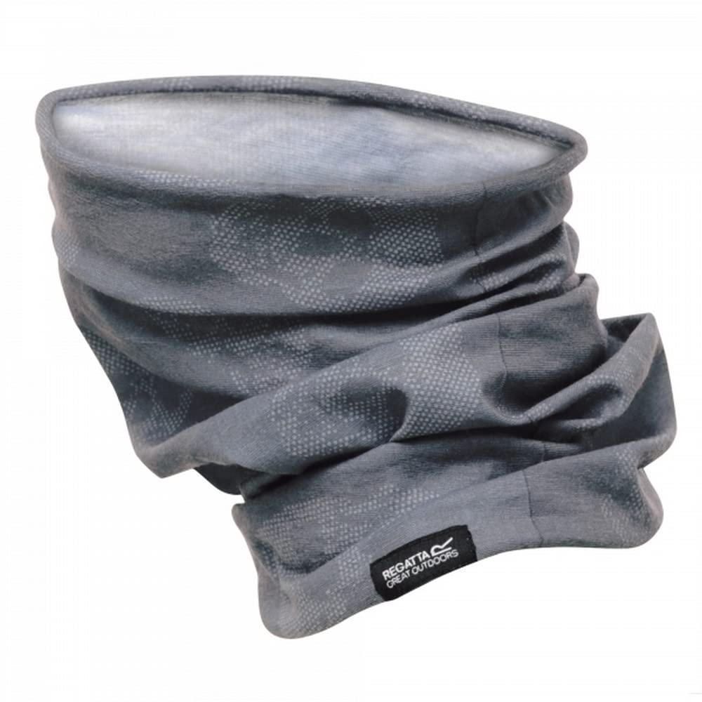 Regatta Childrens/Kids Multitube Geometric Neck Warmer (One Size) (Ash)