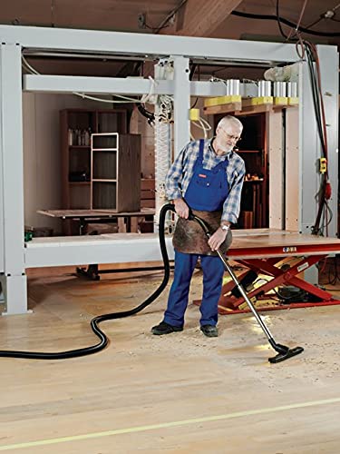 Nilfisk ATTIX 30-01 nat-/droogzuiger (industriële stofzuiger, compact formaat, reservoir 30 l, kabellengte 7,5 m, luchthoeveelheid 3700 l/min) 107413590, blauw - Image 5