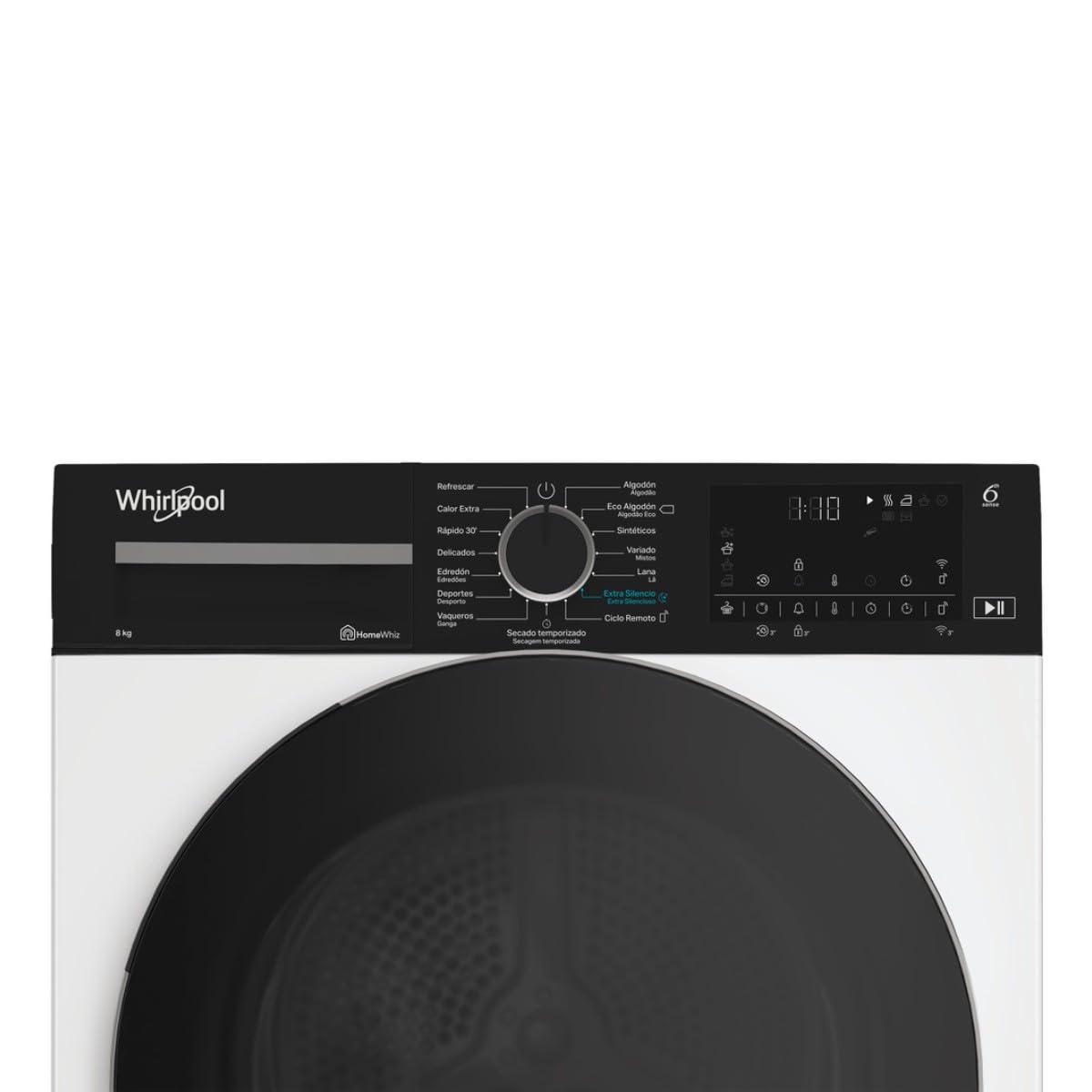 Whirlpool CWD 84M WBS SPT - Secadora Con Bomba De Calor 8 Kg C Blanco