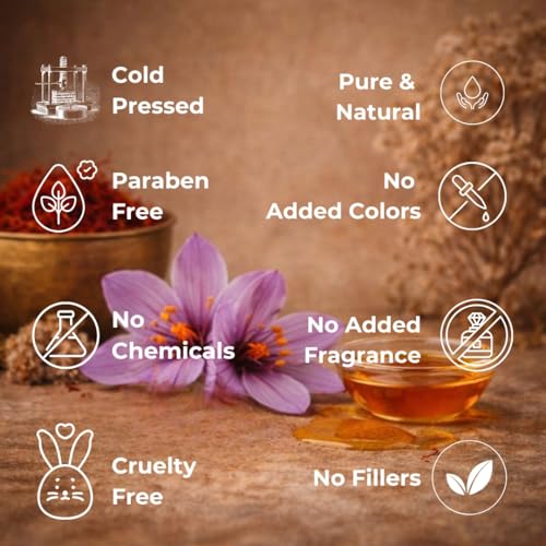 Image of Kumkumadi Tailam 100% Pure Face Oil With Saffron & Lotus Extracts For Pigmentation, Dull Skin, Dark Spots /Skin Radiance Oil /30 ml