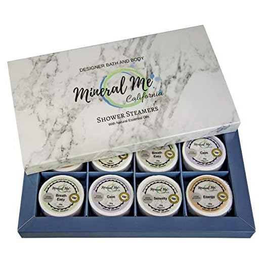 Vaporizadores de chuveiro para aromaterapia – bombas de chuveiro com óleos essenciais orgânicos para vaporizar spa a vapor, relaxamento, autocuidado, presentes de aniversário para homens, mulheres