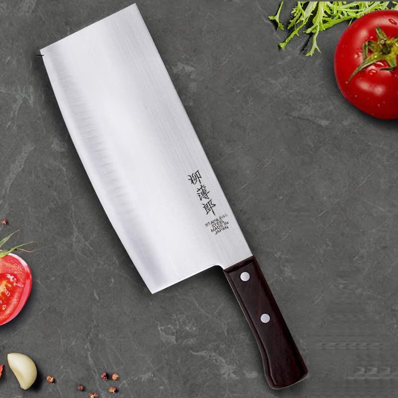 Amazon | 柳薄郎 日本製 中華包丁 キッチンナイフ 庖丁 203mm