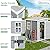 RichFire 5x4 FT Plastic Outdoor Storage Sheds with Floor and Lockable Door, Compact Resin Outdoor Storage Cabinet Waterproof, Garden Shed/Tool Shed for Backyard, Patio, Lawn, Grey