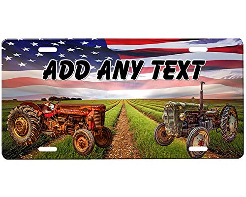 Tractor License Plate