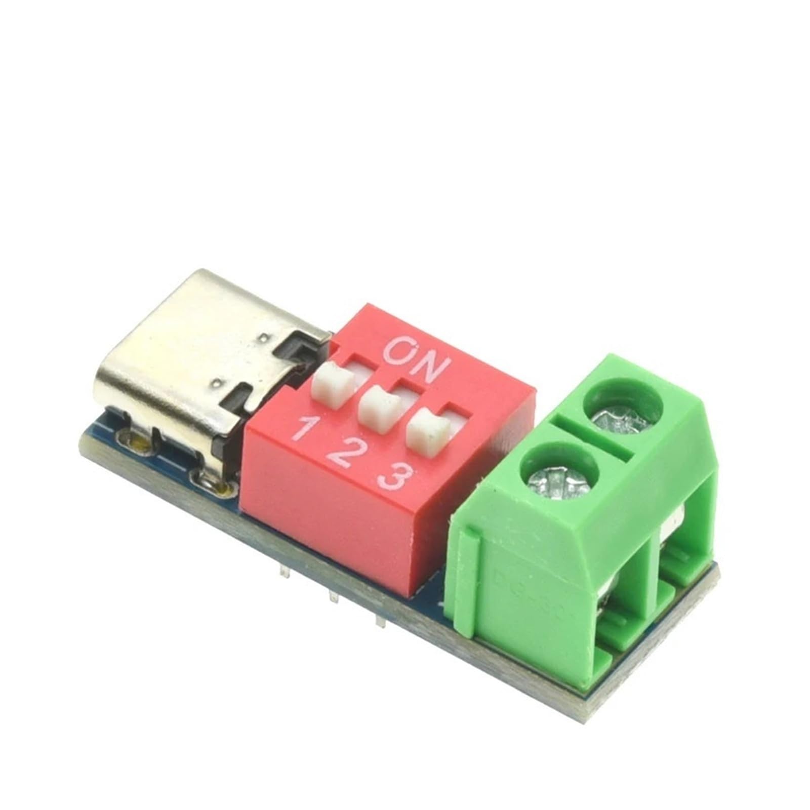 PD QC 5-20 V Dial Code Trigger Board 100 W Type-C Decoy Module