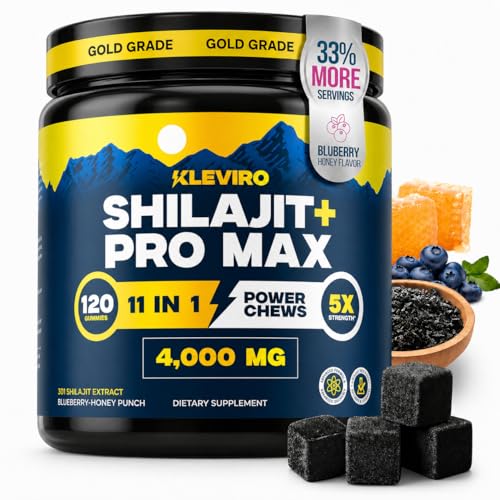 Shilajit Pro Max for Men Gummies | 11-in-1 Testosterone* Booster Stack with Tongkat Ali Fadogia Agrestis Ashwagandha | Gold Grade Himalayan | 78% Fulvic Acid | 30:1 Shilajit Extract | Manuka Honey