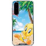 Skinit Clear Phone Case Compatible with Galaxy A36 5G - Officially Licensed Looney Tunes Tweety Bird iPod Design