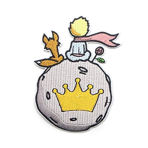 TPCYAN Petit Prince brodé Patches, 8,7 × 11 cm / 3,4 × 4.3in Badges Patchwork Couture Applique,...