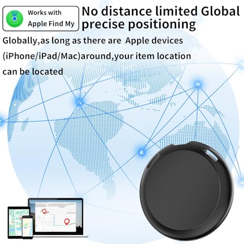 2 Pack GPS Trackers for Vehicles Work with Find My (iOS Only) Real Time Mini Car Item Finder Global Coverage Hidden Car Locator Tracking Device No Monthly Fee or Subscription No SIM Card Required - Thumbnail 2