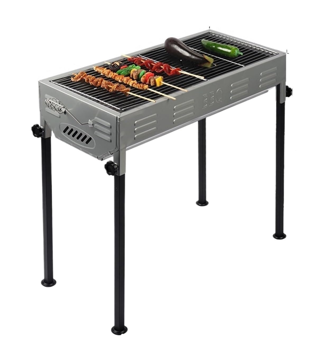 Grill na węgiel drzewny grill na zewnątrz do ogrodu plaża impreza kemping gospodarstwo domowe
