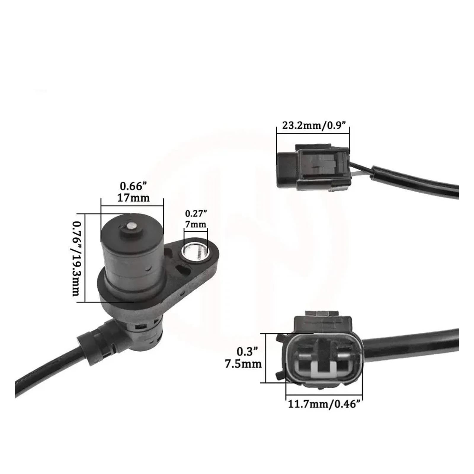 Para Toyota Para Vios 2002-2007 Sensor Abs Rueda OE 89542-52010 89543-52010